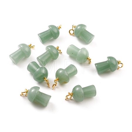 Natural Green Aventurine Pendants G-M380-C09-P-1