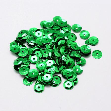 Plastic Paillette Beads PVC-A001-4mm-04-1