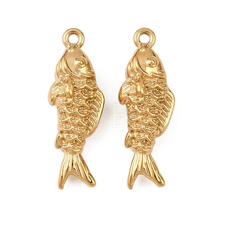 304 Stainless Steel Pendants STAS-A132-06L-G-1