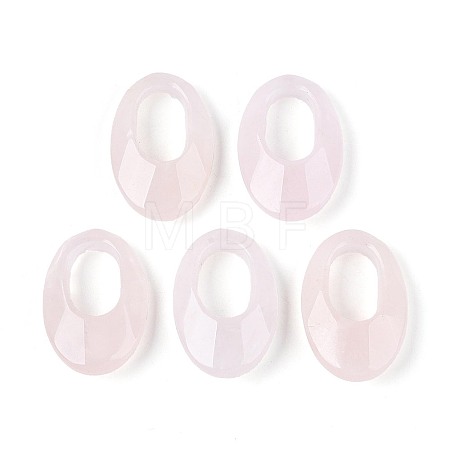 Natural Rose Quartz Pendants G-N361-02B-1
