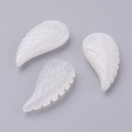 Natural White Jade Pendants G-E435-B-19-1