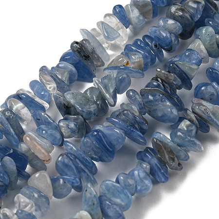 Natural Kyanite Chip Beads Strands G-G905-14-1