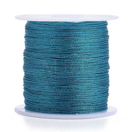 Polyester Braided Metallic Thread OCOR-I007-B-33-1