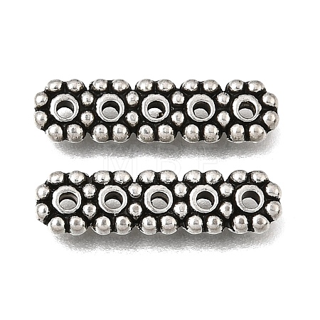 Tibetan Style Alloy Spacer Bars FIND-Z128-02AS-02-1