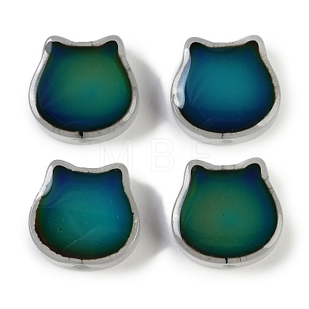Two Tone Glass Mood Beads GLAA-Z007-12C-1