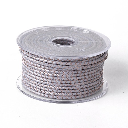 Braided Cowhide Cord WL-I004-3mm-D-04-1