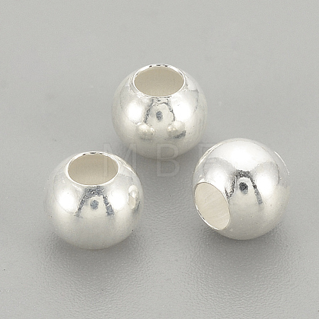 925 Sterling Silver Beads STER-S002-12-2.5mm-1