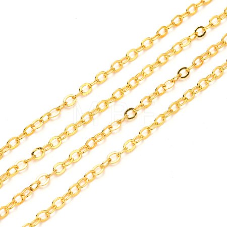 Brass Cable Chains CHC-T008-06B-G-1