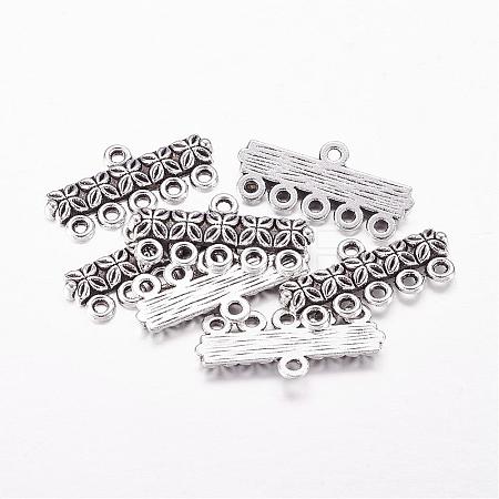 Tibetan Style Alloy Chandelier Components Links X-LF0753Y-1