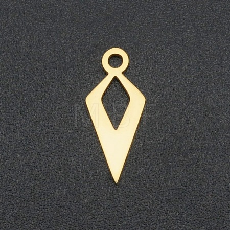 201 Stainless Steel Open Back Bezel Pendants STAS-R111-LA173-6-1
