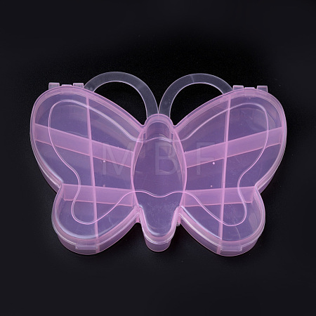 Butterfly Plastic Bead Storage Containers X-CON-Q023-14A-1