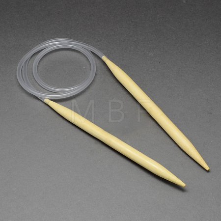 Rubber Wire Bamboo Circular Knitting Needles TOOL-R056-4.0mm-01-1