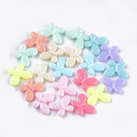 Opaque Acrylic Beads X-MACR-S296-64-1