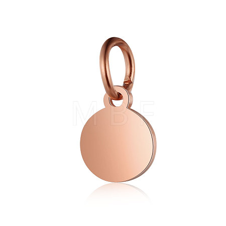 Ion Plating(IP) 304 Stainless Steel Pendants STAS-I311-33B-RG-1