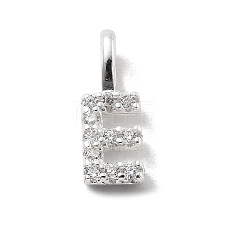 925 Sterling Silver with Cubic Zirconia Charms STER-Q004-01E-S-1