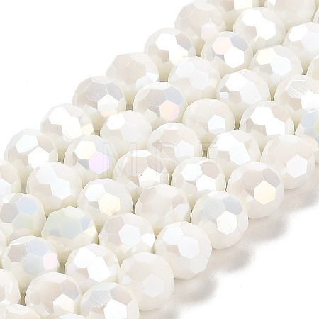 Opaque Glass Beads Stands EGLA-A035-P10mm-B01-1