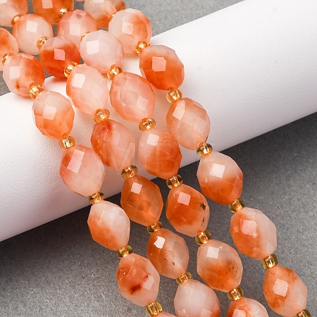 Natural White Jade Beads Strands G-D305-B01-01J-1