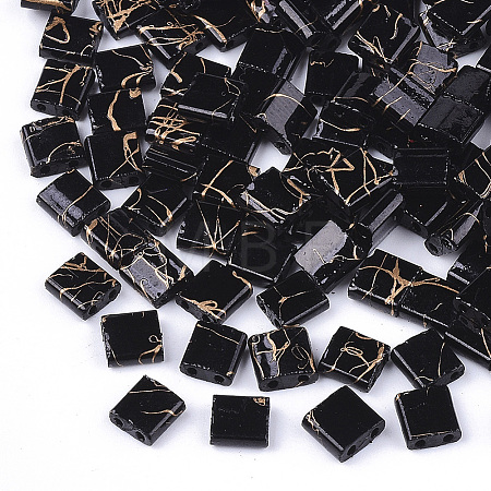 2-Hole Glass Seed Beads X-SEED-S023-26C-06-1