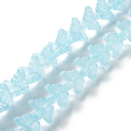 Transparent Glass Beads Strand GLAA-K002-02E-1