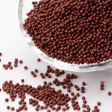12/0 Grade A Round Glass Seed Beads SEED-Q009-FJX18-1
