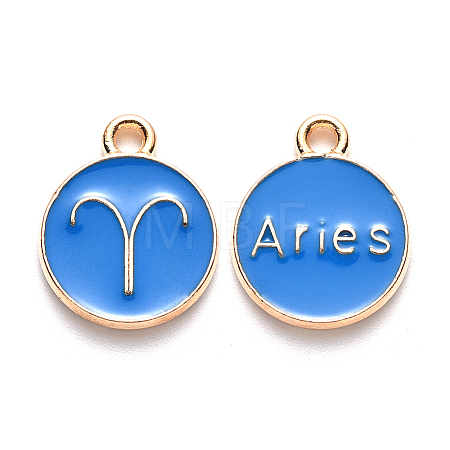Alloy Enamel Pendants LS-X-ENAM-S124-01A-02A-1