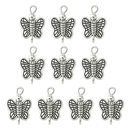 Tibetan Style Alloy Connector Charms PALLOY-YW0001-46-1