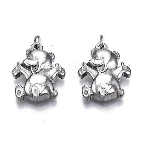 Non-Tarnish 304 Stainless Steel Pendants LS-STAS-S116-410P-1