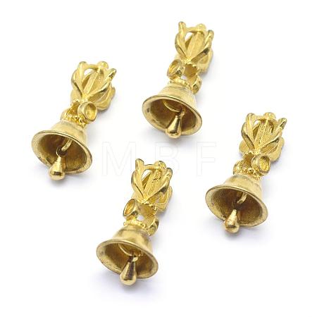 Brass Beads KK-G319-40C-RS-1