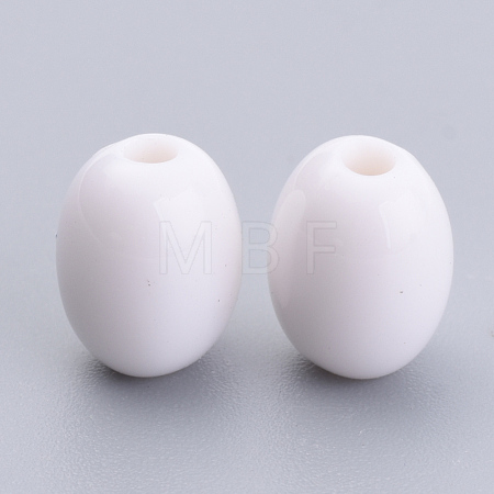Opaque Acrylic Beads X-SACR-S300-08C-01-1