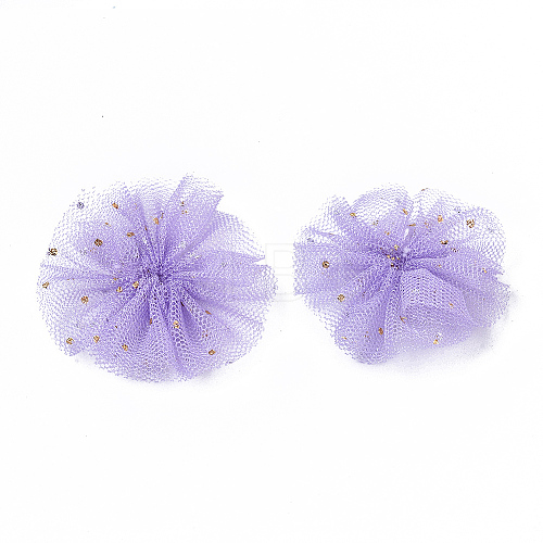 Organza Fabric Flowers FIND-R076-01D-1-1