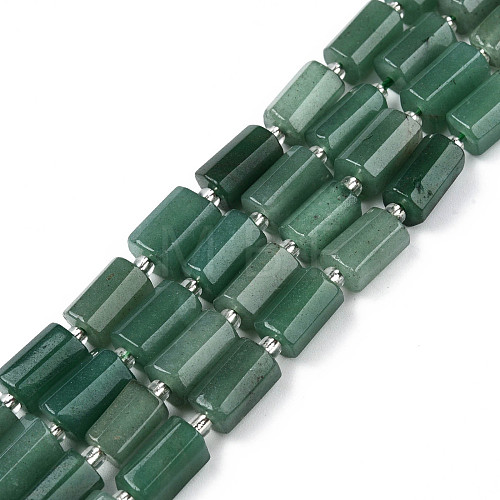 Natural Green Aventurine Beads Strands G-N327-06B-1