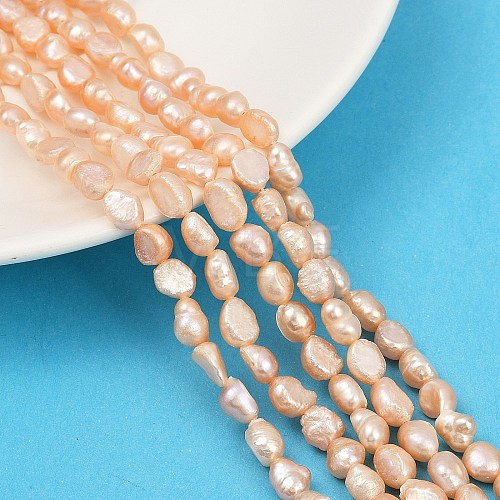 Natural Cultured Freshwater Pearl Beads Strands PEAR-P064-20I-03B-02-1