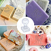 Clear Acrylic Soap Stamps DIY-WH0438-019-3