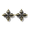 Tibetan Style Brass Pendants KK-M284-27A-AB-1