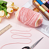 Cotton with Acrylic Fibers Knitting Yarn DIY-WH20055-121B-4