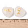 Natural Quartz Crystal Heart Engraving MBTI Figurines Statues for Home Office Desk Decorations X1-G-K353-05D-3