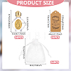 24Pcs Glass Empty Holy Water Bottles for Religious AJEW-WA0004-61-2