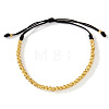 Brass Beads Braided Bead Bracelets YT5787-2-1