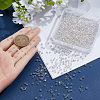 2000Pcs Brass Crimp Beads KK-SP0002-61S-3