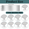 45Pcs 9 Styles 304 Stainless Steel Sheets AJEW-OC0016-20-2