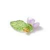 6pcs Resin Imitation Pearl Charms PALLOY-JF03423-5
