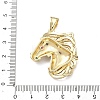 Brass Micro Pave Cubic Zirconia Pendants KK-F930-28A-G-3