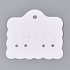 Cardboard Paper Jewelry Display Cards for Hair Ties Storage CDIS-N004-12-2