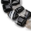 Natural Agate Beads Strands G-F820-Q01-01B-4