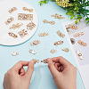 20 Sets 10 Styles Alloy Snap Lock Clasps FIND-CP0001-42-3