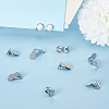36Pcs Stainless Steel Clip-on Earring Findings KK-FH0006-69-4
