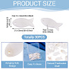 30Pcs Natural Freshwater Shell Pendants BSHE-TA0001-32-5