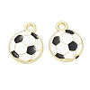 Alloy Enamel Pendants AL-CBAD1A5-01E-G-1