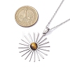 Stainless Steel Cable Chain Necklaces NJEW-JN04834-3