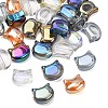 Electroplate Glass Beads GL-CBA1F09-05-1